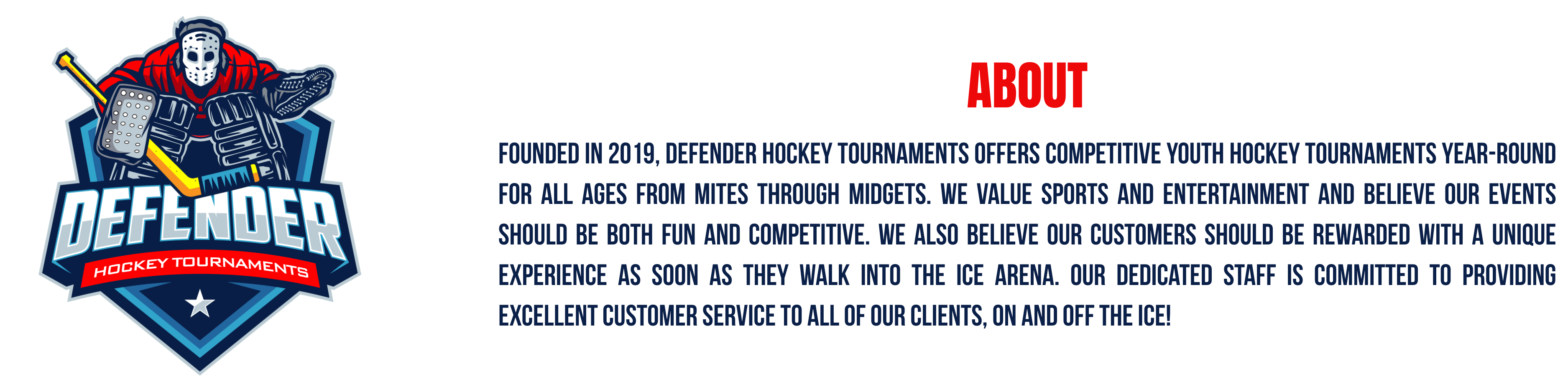 Defender About - Website