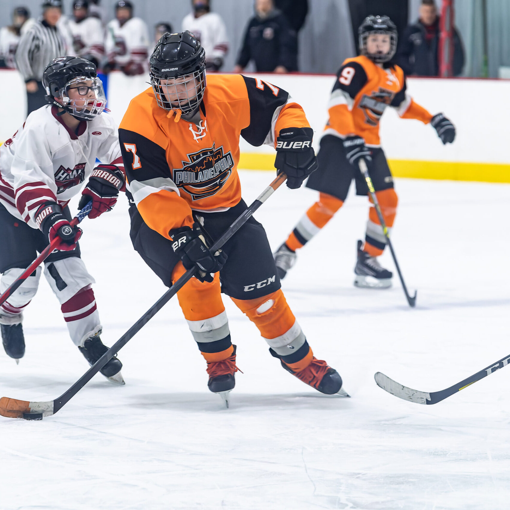 During the AHF Playoff Sunday at Ice Land Hockey Rink, Hamilton Township, NJ. 3/20/22.  Tom Smith | tspsportsimages.com